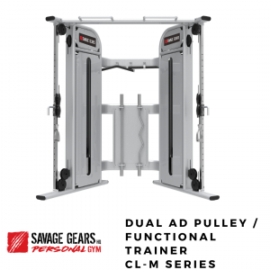 dual adjustable pulley machine