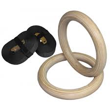 commercial wooden gym rings